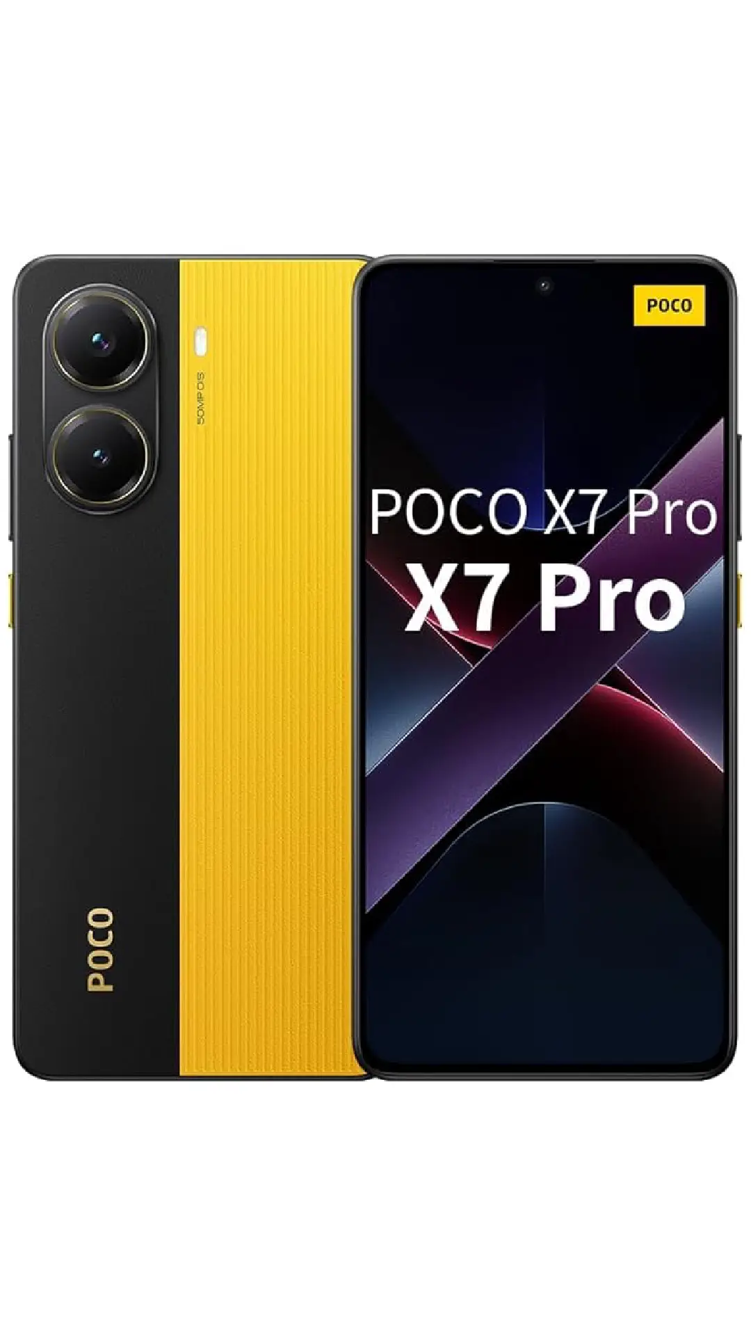 POCO X7 Pro: análise técnica completa do smartphone com Dimensity 8300-Ultra 3 POCO X7 Pro Amarelo e Preto — Smartphone Gamer com Tela AMOLED e Alto Desempenho 1