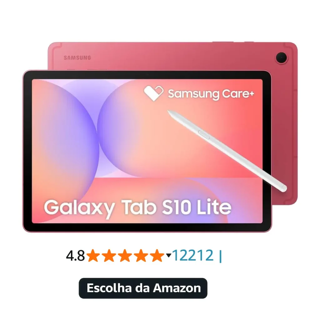 Galaxy Tab S10 Lite é bom? Conheça a ficha técnica completa e descubra se vale a pena em 2026 2 Galaxy Tab S10 Lite, 128GB, Tela 10.9", WIFI, comprar em promoção na loja oficial da Amazon