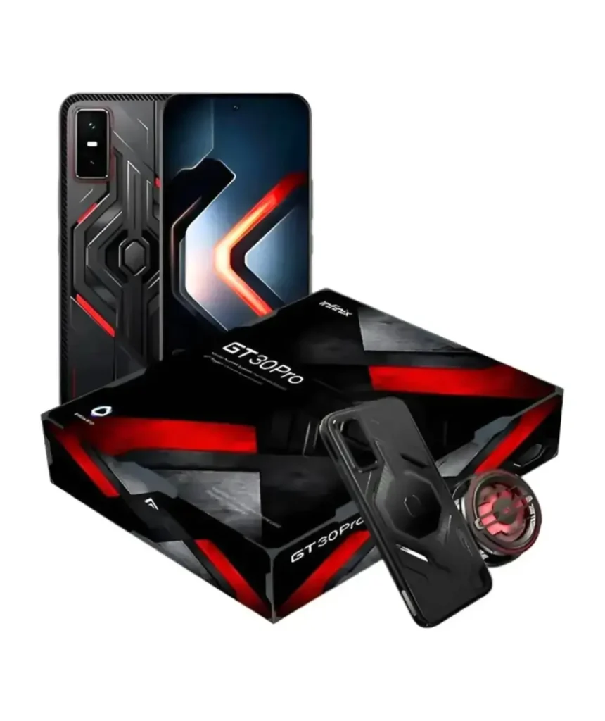Infinix GT 30 Pro com kit gamer e cooler