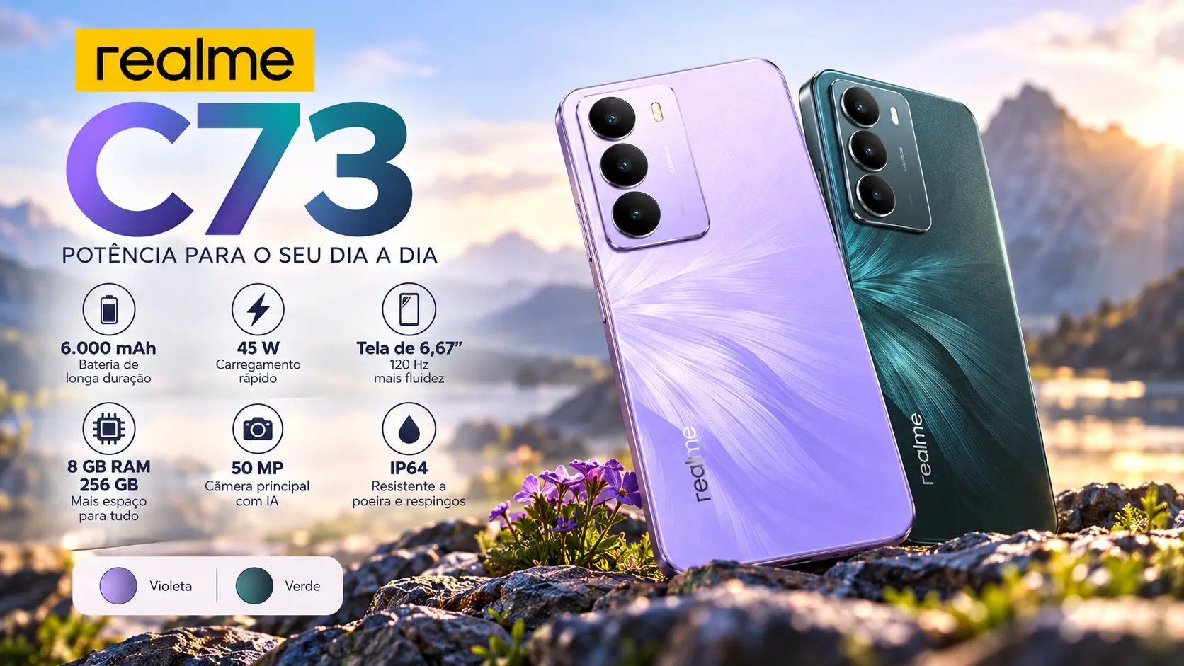 realme c73 em promoção